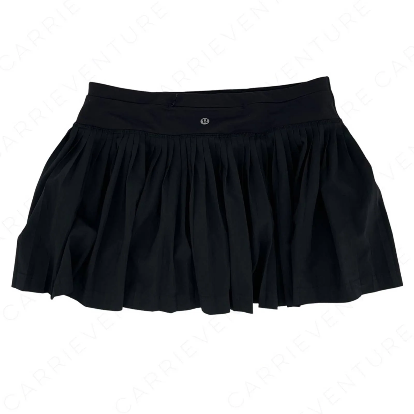 Lululemon Pleat to Street II Black Skirt Skort Golf Tennis Ballerina Twirly Size 6