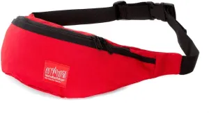 Manhattan Portage Brooklyn Bridge Waist Bag (RED, men, women, water resistant, cross body, waist, buckle closure, 1000D)