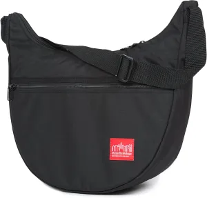 Manhattan Portage Downtown Nolita Shoulder Bag made with Cordura® High Performance Polyester (Black)