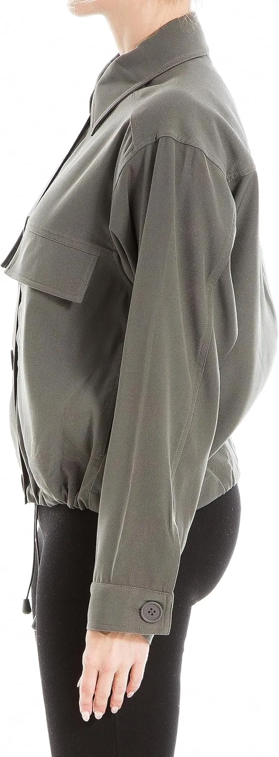 Max Studio Women's Short Twill Jacket