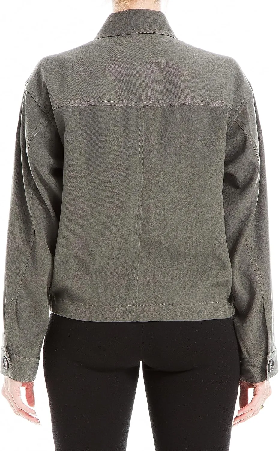 Max Studio Women's Short Twill Jacket