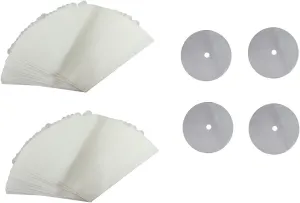 MaxLLTo Replacement 24 Cones & 4 Filters Compatible for Filter Queen Majestic Vacuum Bags