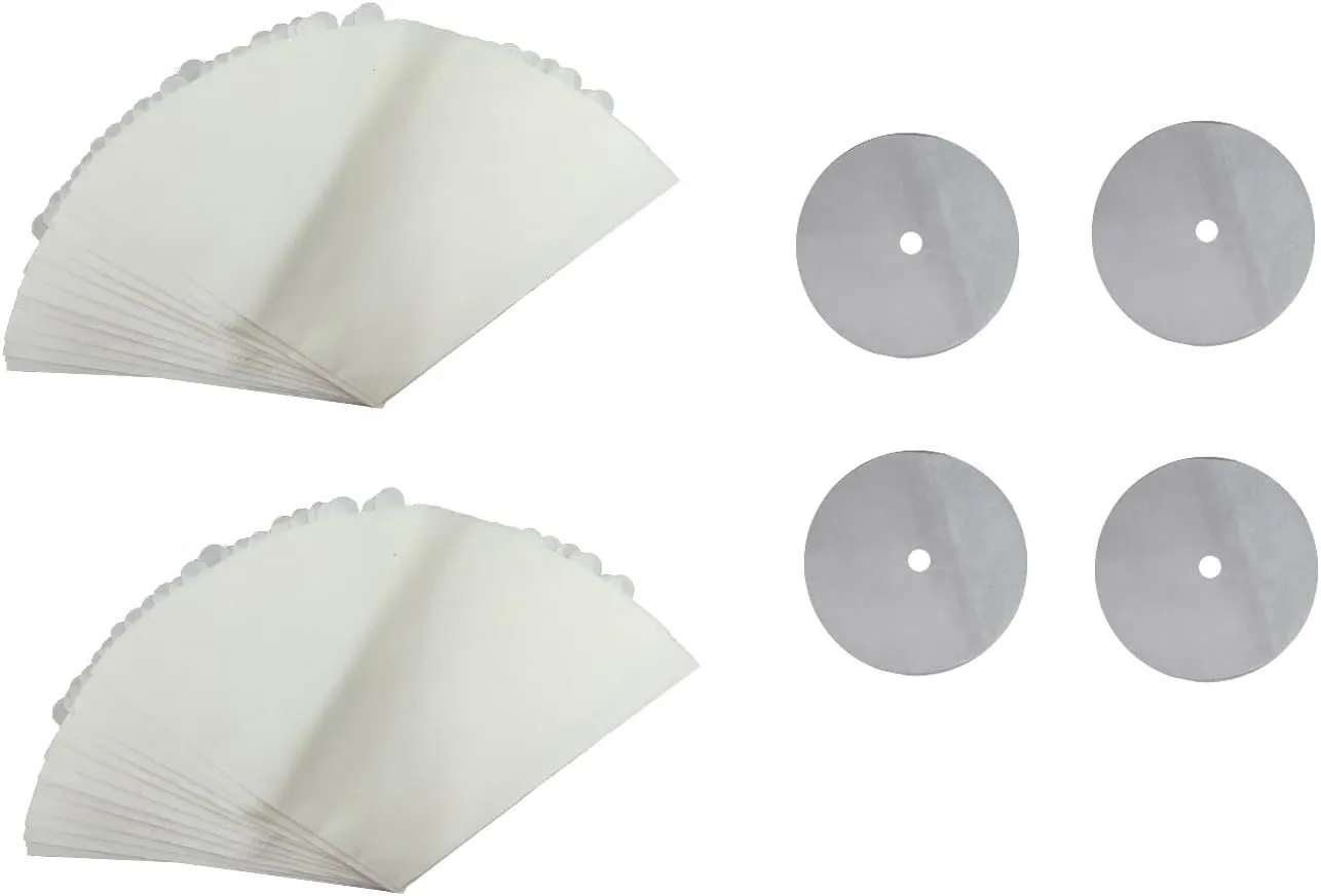 MaxLLTo Replacement 24 Cones & 4 Filters Compatible for Filter Queen Majestic Vacuum Bags