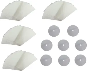 MaxLLTo Replacement 48 Cones & 8 Filters Compatible for Filter Queen Majestic Vacuum Bags