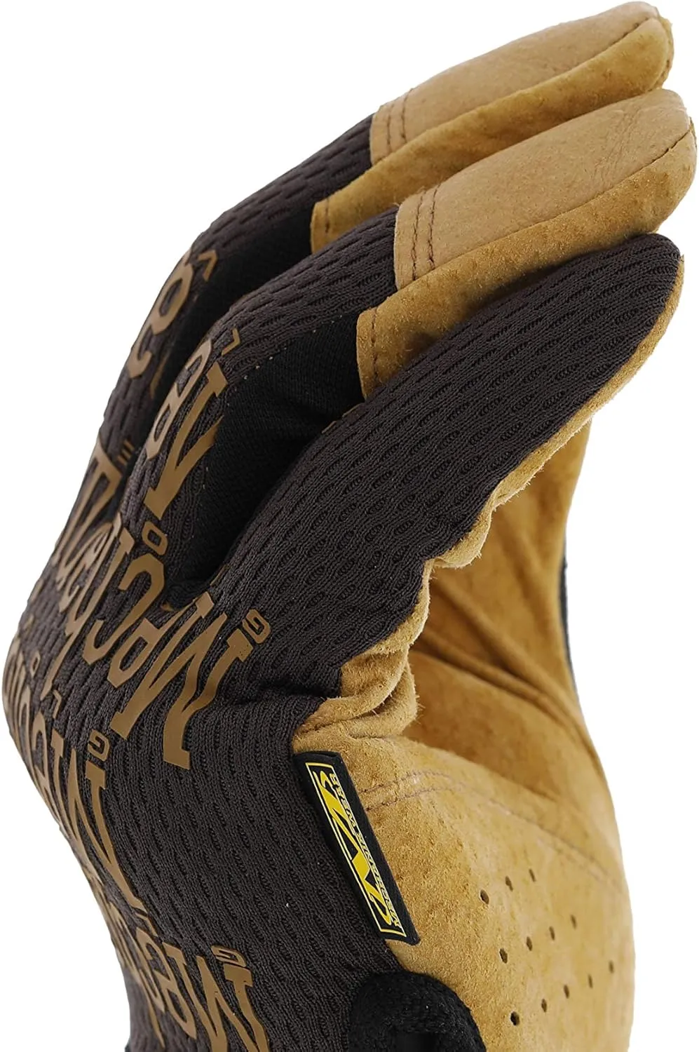Mechanix Wear: The Original Durahide Leather Work Gloves with Secure Fit, Utility Gloves for Multi-purpose Use, Abrasion Resistant, Added Durability, Safety Gloves for Work (Brown, Medium)