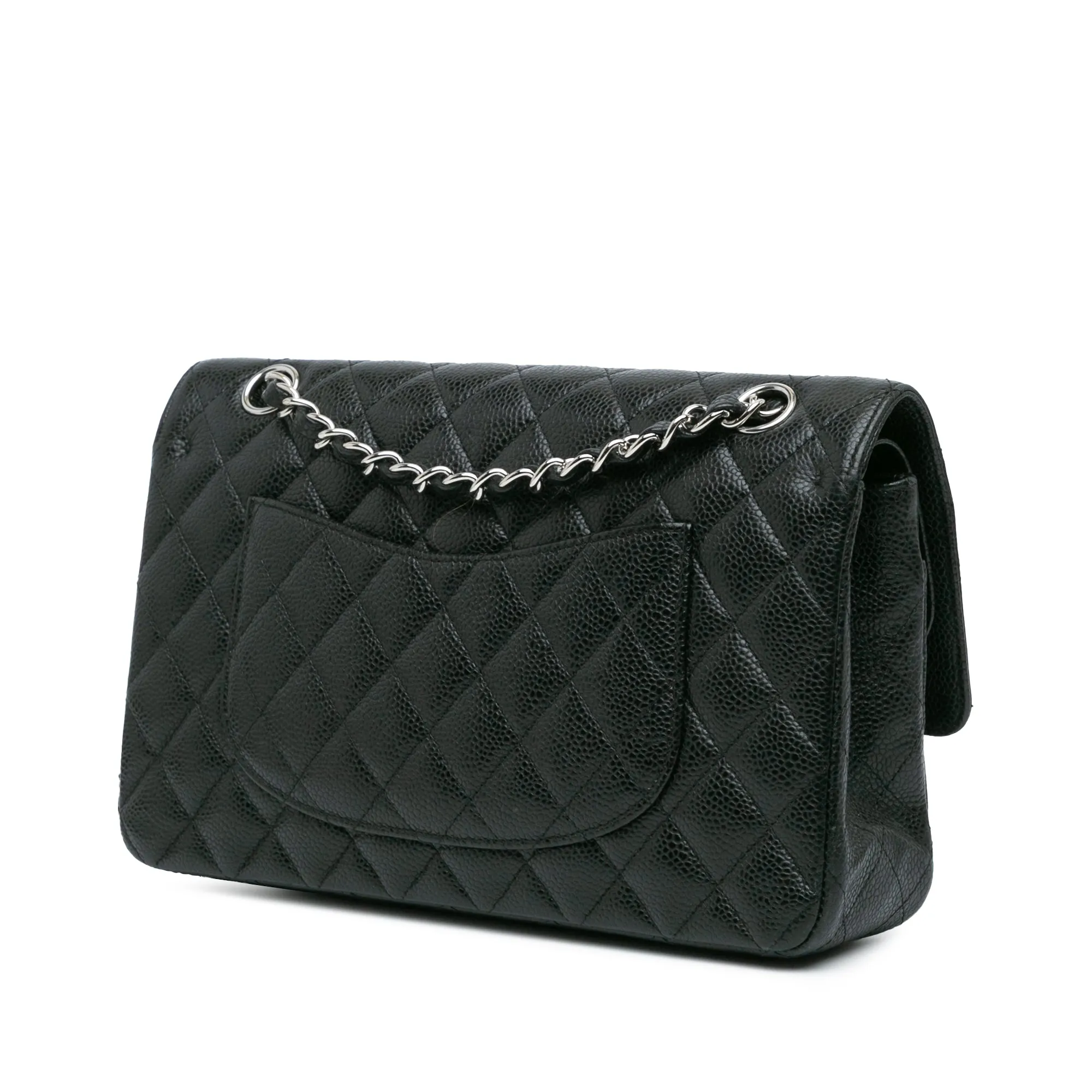 Medium Classic Caviar Double Flap