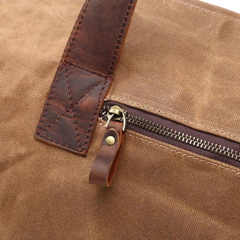 Men's Canvas Duffle Bag: Explore Your World with Style