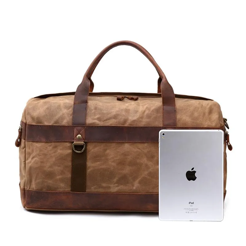 Men's Canvas Duffle Bag: Explore Your World with Style
