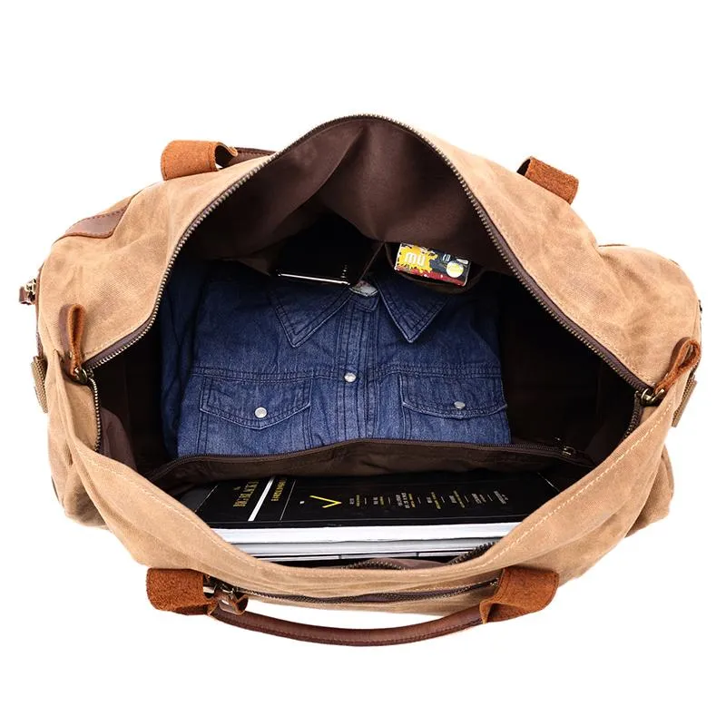 Men's Canvas Duffle Bag: Explore Your World with Style