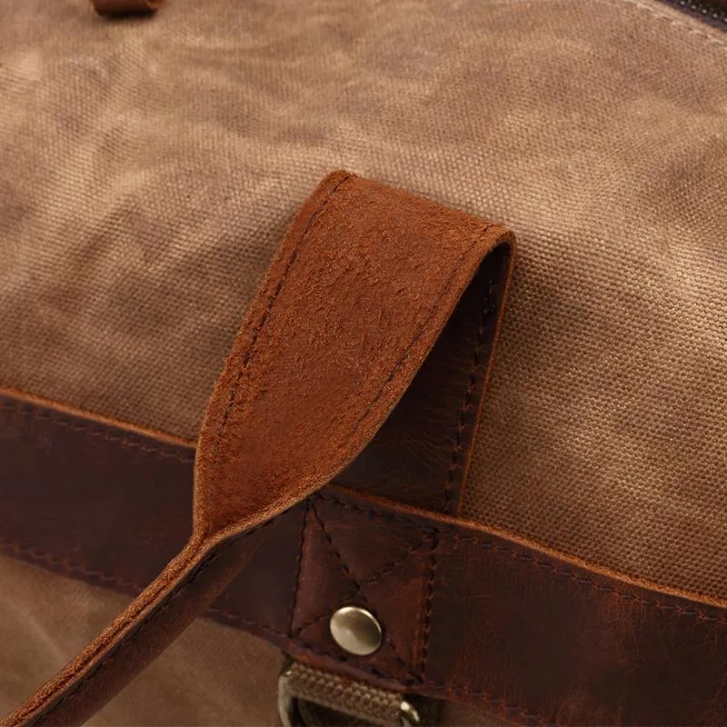 Men's Canvas Duffle Bag: Explore Your World with Style