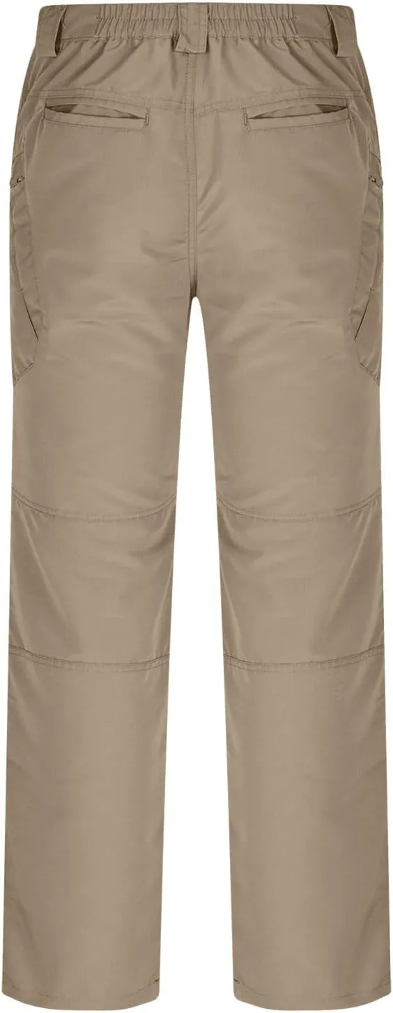 Men's Cargo Pants Flex Stretch Tactical Pant Water Resistant Ripstop Work Sweatpants Lightweight Outdoor Hiking Gear