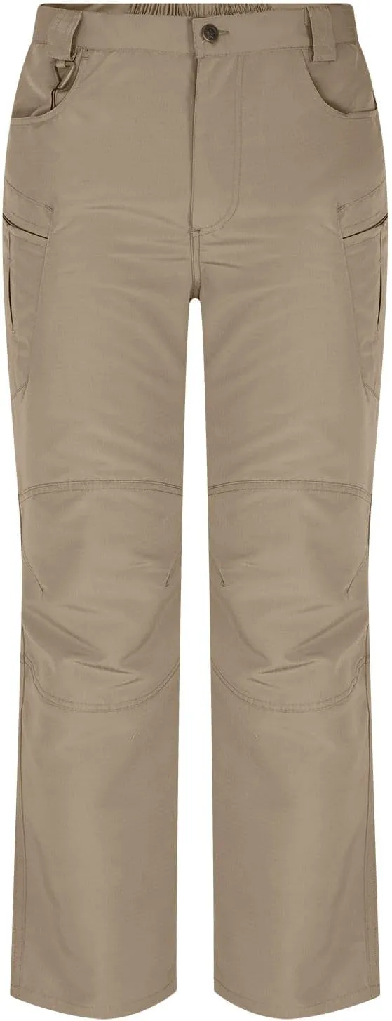 Men's Cargo Pants Flex Stretch Tactical Pant Water Resistant Ripstop Work Sweatpants Lightweight Outdoor Hiking Gear