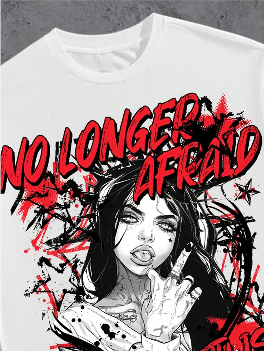 Men's Graphic Y2K Shirt Short Sleeve Round Neck Regular Fit T-Shirts