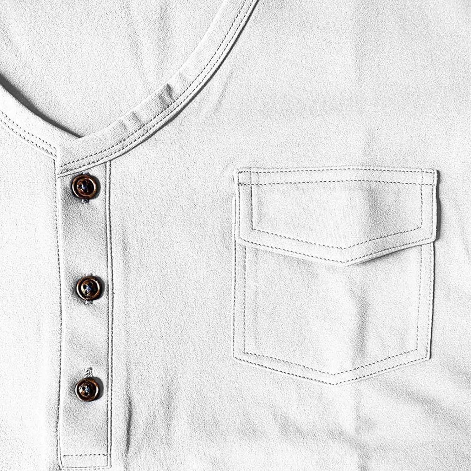 Men’s T Shirt Men's Heavyweight Pocket T Shirt Pocket Shirts for Men Cotton Nice Crewneck Shirts for Men Camisas