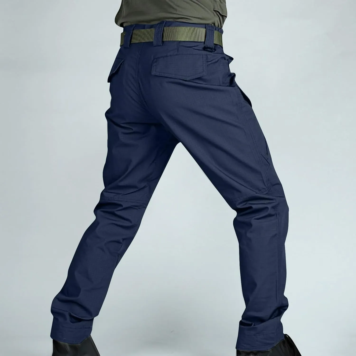 Men's Tactical Pants Water Resistant Combat Stretch Cargo Pants for Men Lightweight Outdoor Hiking Work Pants