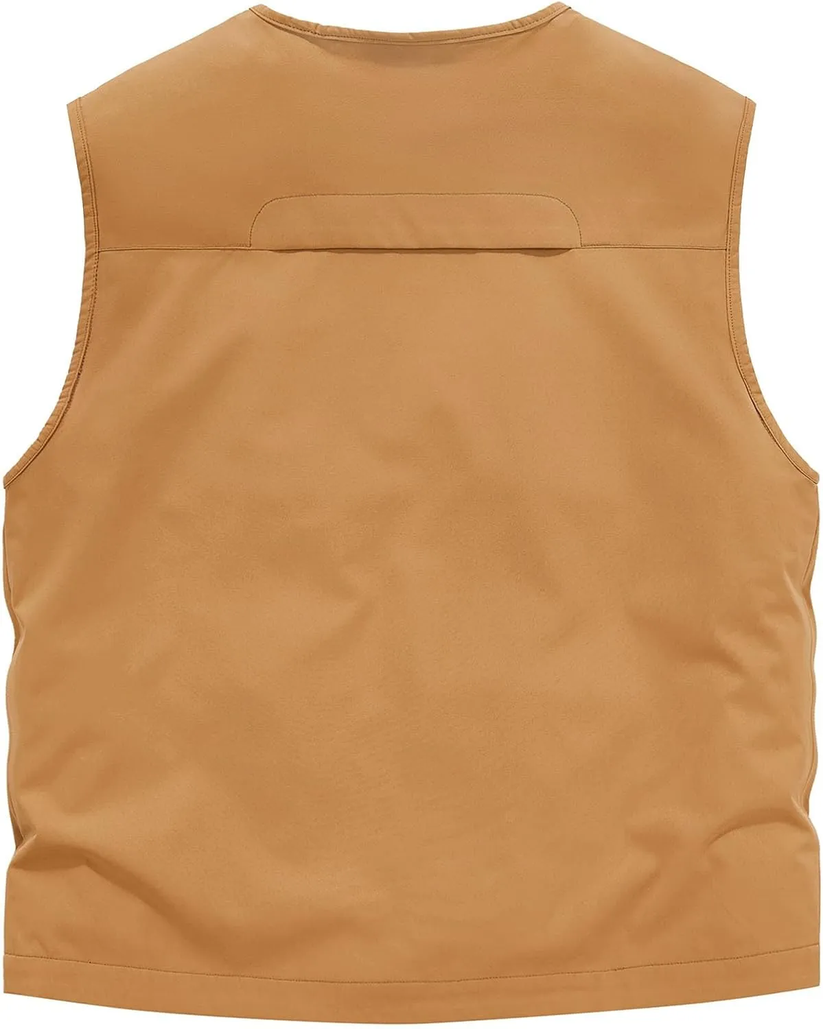 Mens Utility Casual Fishing Vests Multi Pockets Cargo Vest Travel Hunting Camping Outdoor Vest Tactical Outerwear