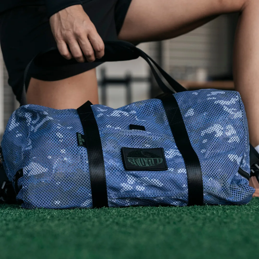 Mesh Duffle Bag - Airforce Blue