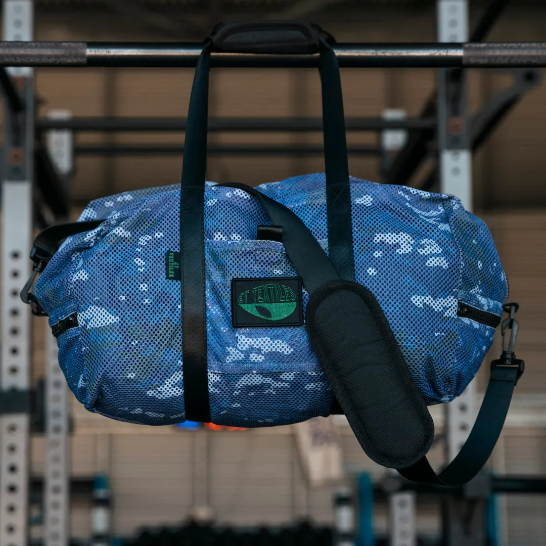 Mesh Duffle Bag - Airforce Blue