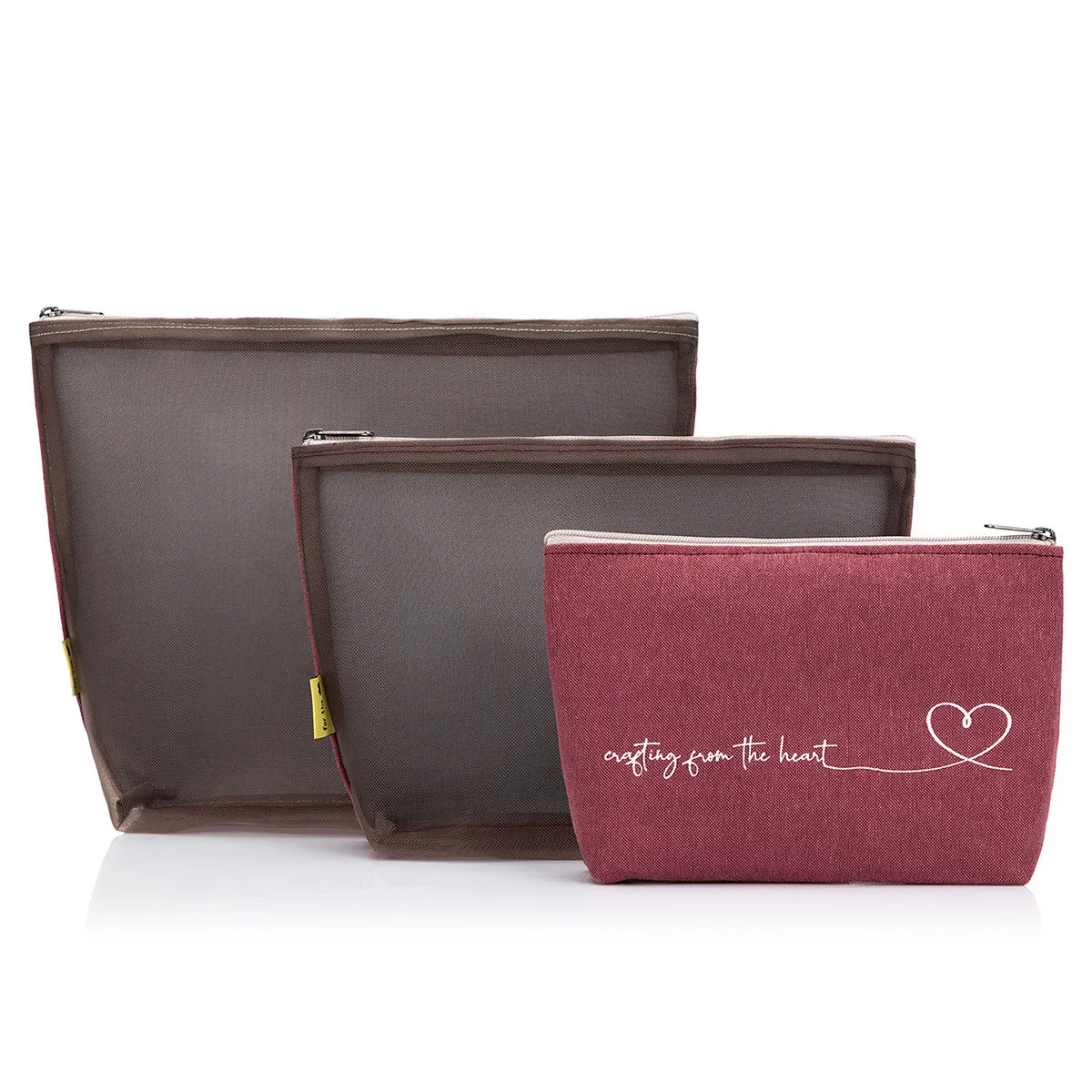 Mesh   Zip Collection | Linen Wine