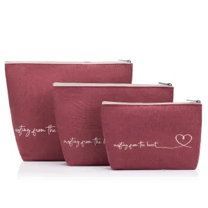 Mesh   Zip Collection | Linen Wine