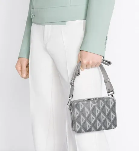 Messenger Pouch • Dior Gray CD Diamond Canvas