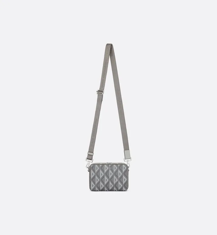 Messenger Pouch • Dior Gray CD Diamond Canvas