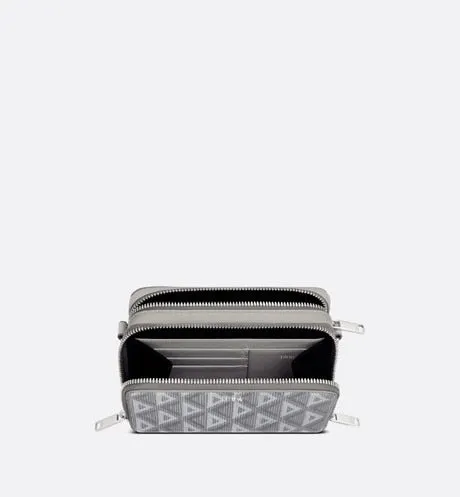 Messenger Pouch • Dior Gray CD Diamond Canvas