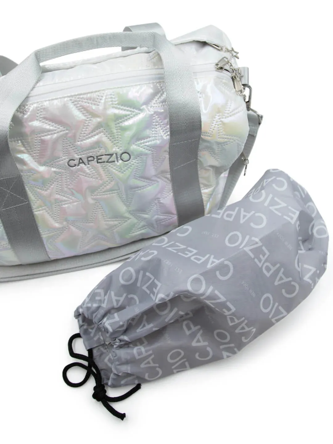 Metallic Star Duffle