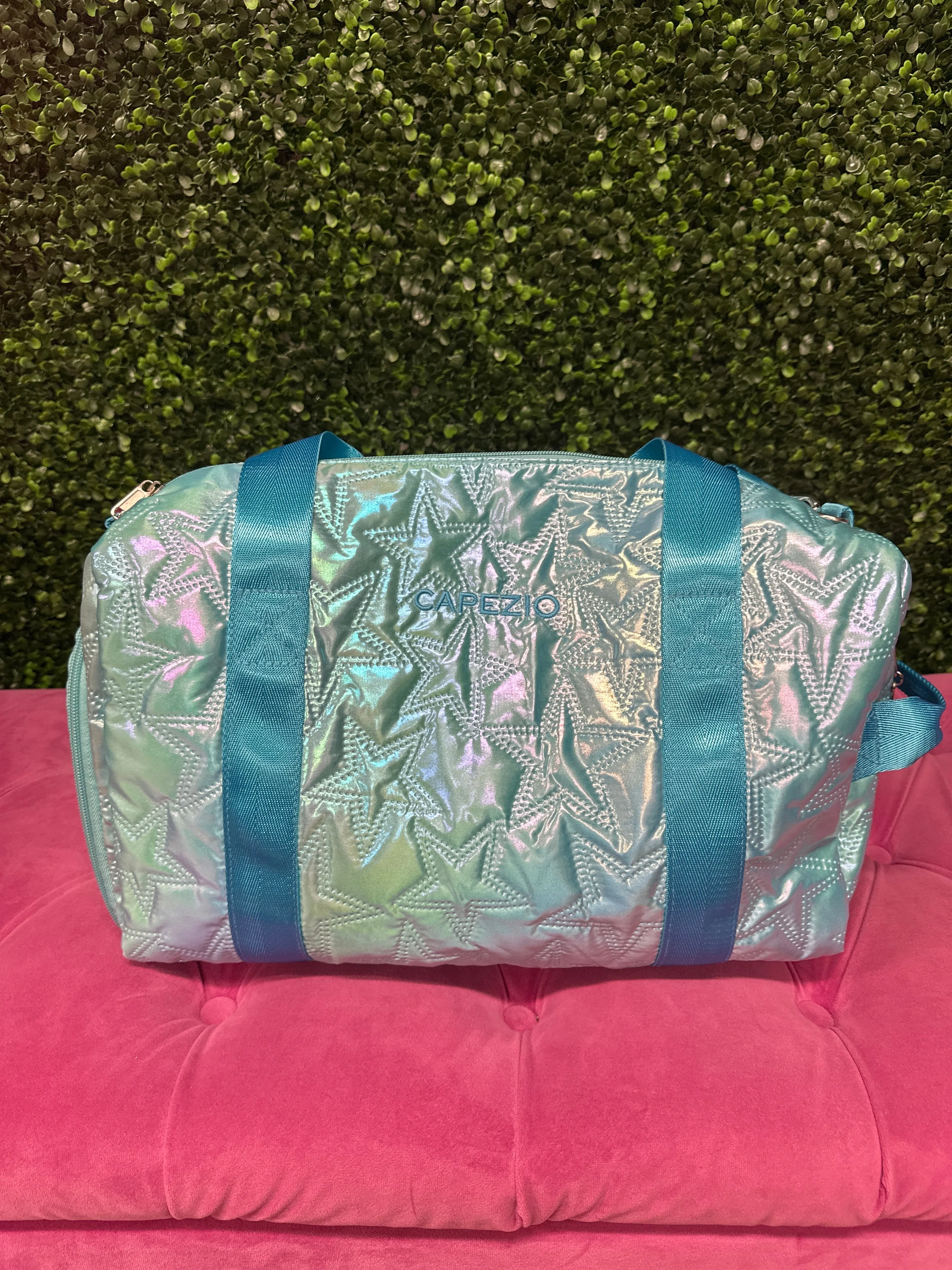 Metallic Star Duffle