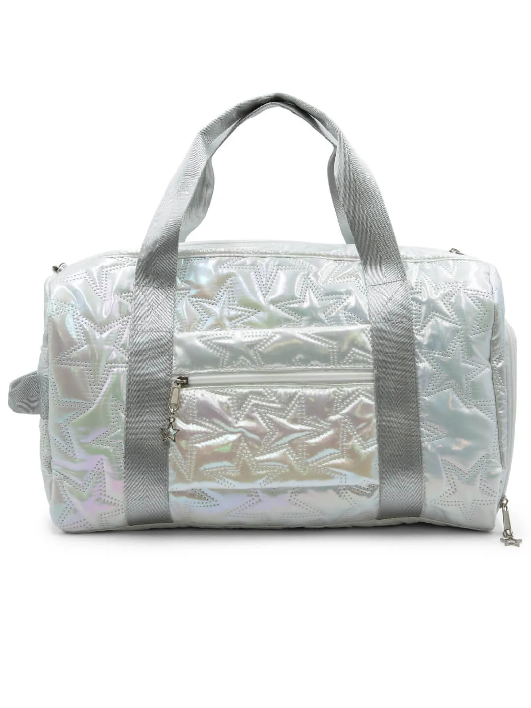 Metallic Star Duffle