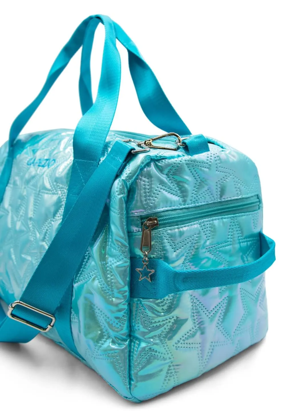 METALLIC STAR TRAVEL DUFFLE