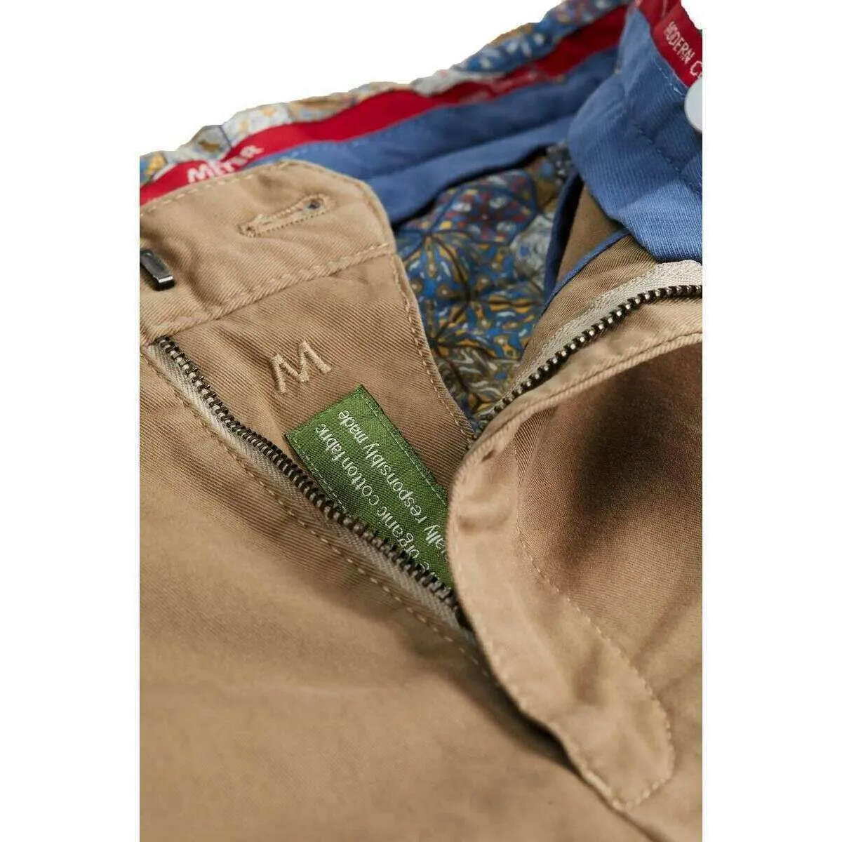 Meyer Oslo Flex Chinos - Camel Beige
