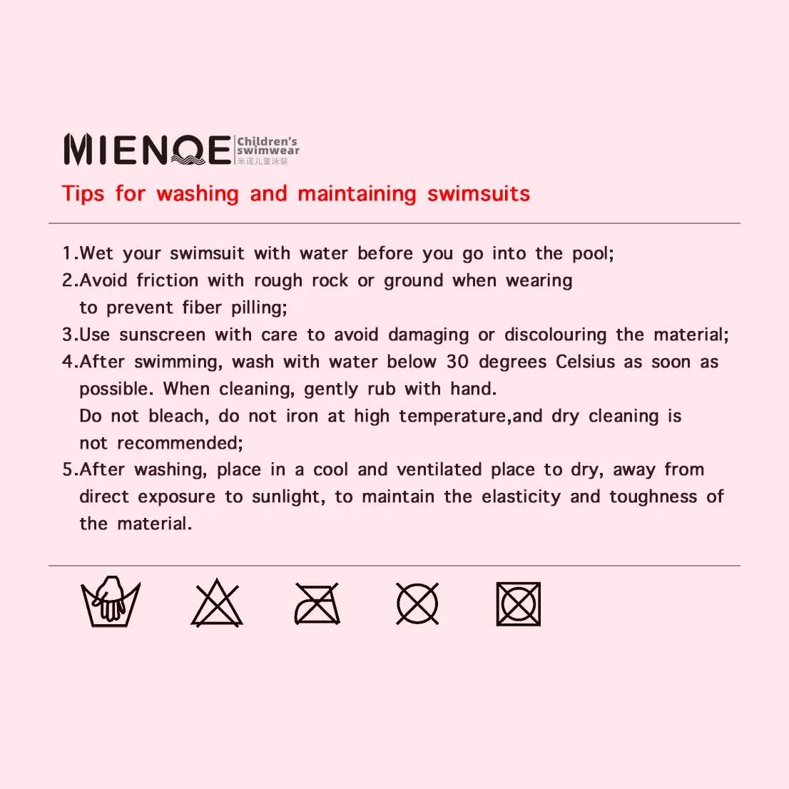 MIENOE Teen Girls' One Piece Swimsuits Kids UPF 50  Sun Protection Bathing Suits with Chest Pads Athletic Girl Piece