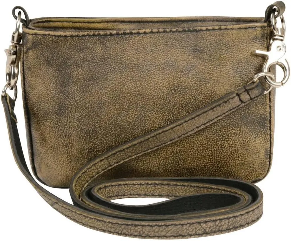 Milwaukee Leather Women's Premium Leather Fashion Shoulder/Waist Bag
