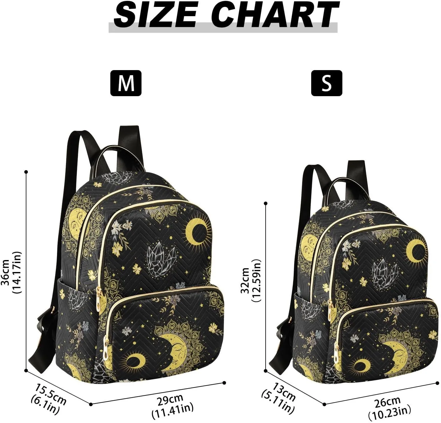 Mini Backpack Purse for Women Printed Purse Printed Backpack for Women Small Convertible Backpack Purse Ladies (color2, Medium)