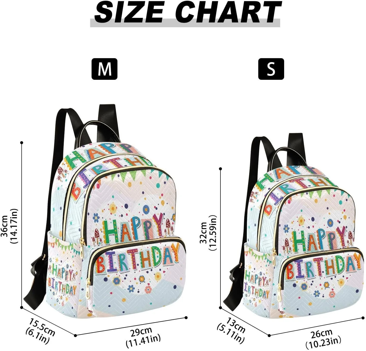 Mini Backpack Purse for Women Printed Purse Printed Backpack for Women Small Convertible Backpack Purse Ladies (color4, Medium)