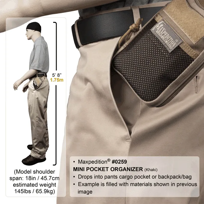 Mini Pocket Organizer (BOGO Pocket Organizers. Add multiples of 2 to qualify. All Sales Final.)