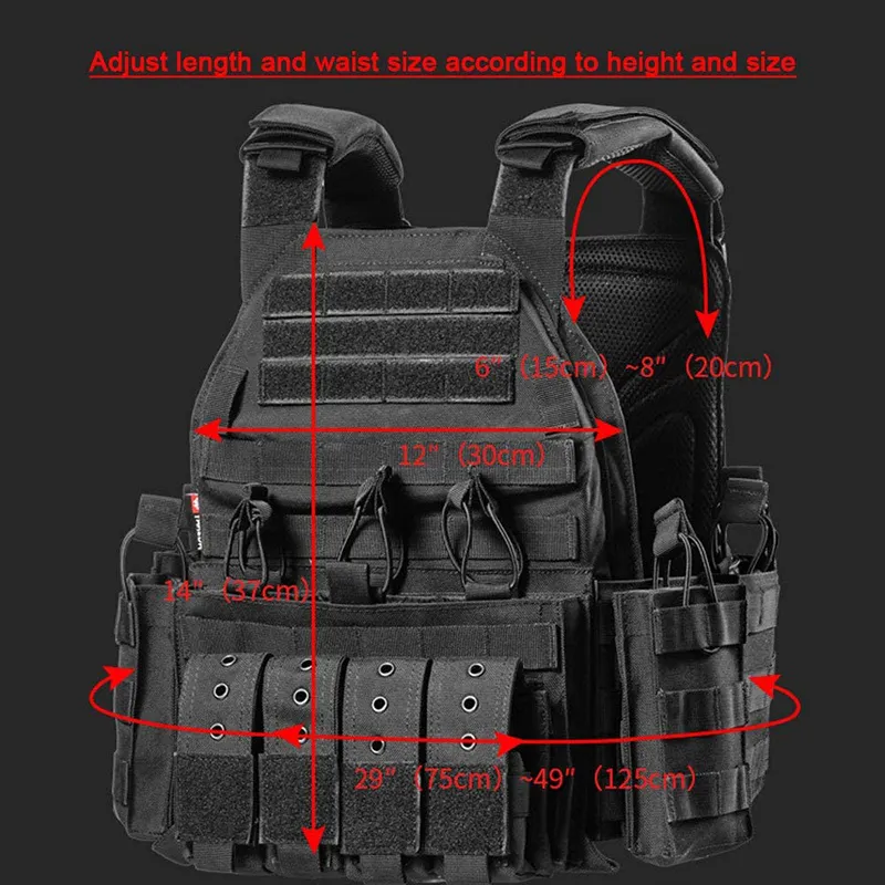 Modular Assault Tactical Vest ZL-2077