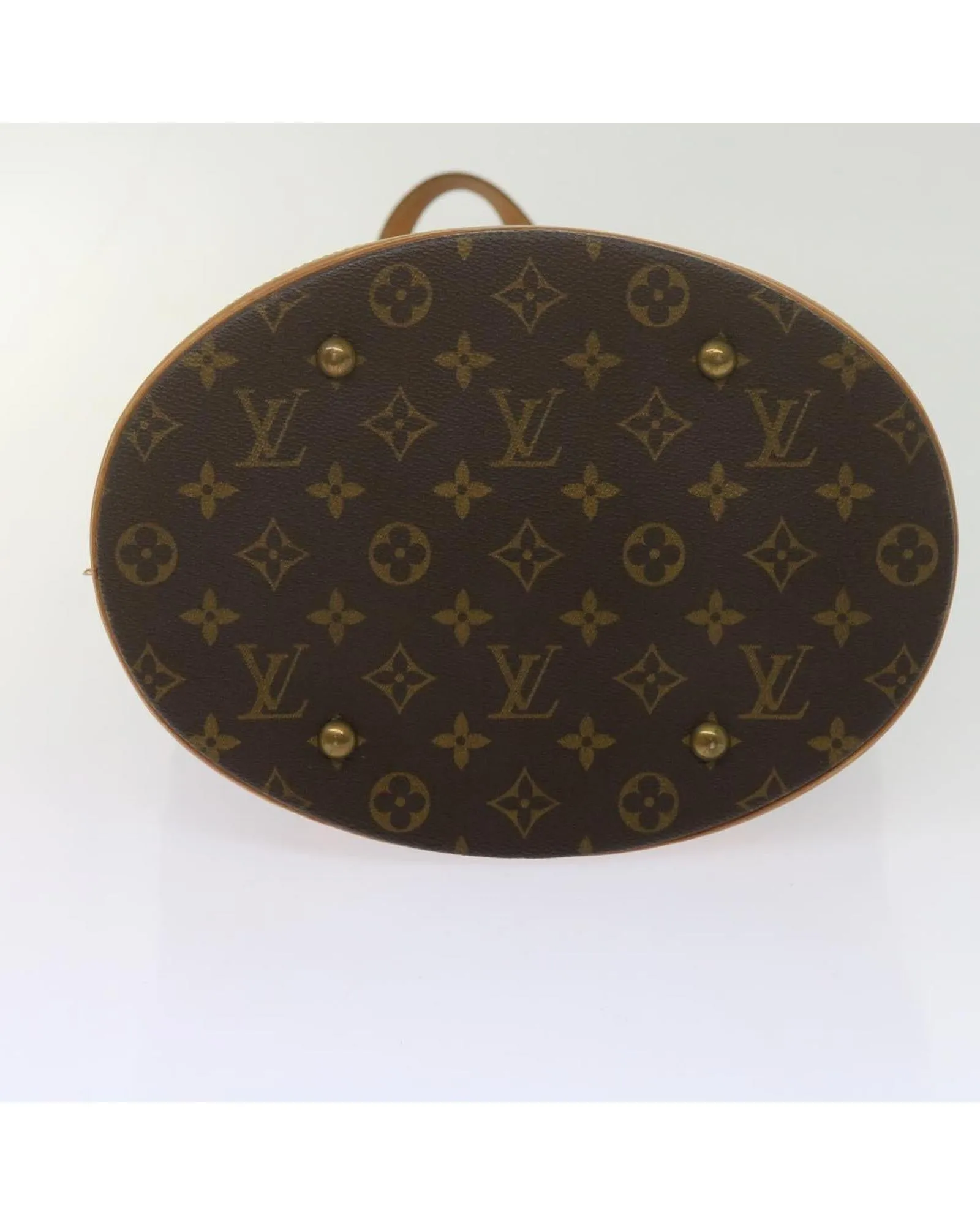 Monogram Canvas Bucket Bag