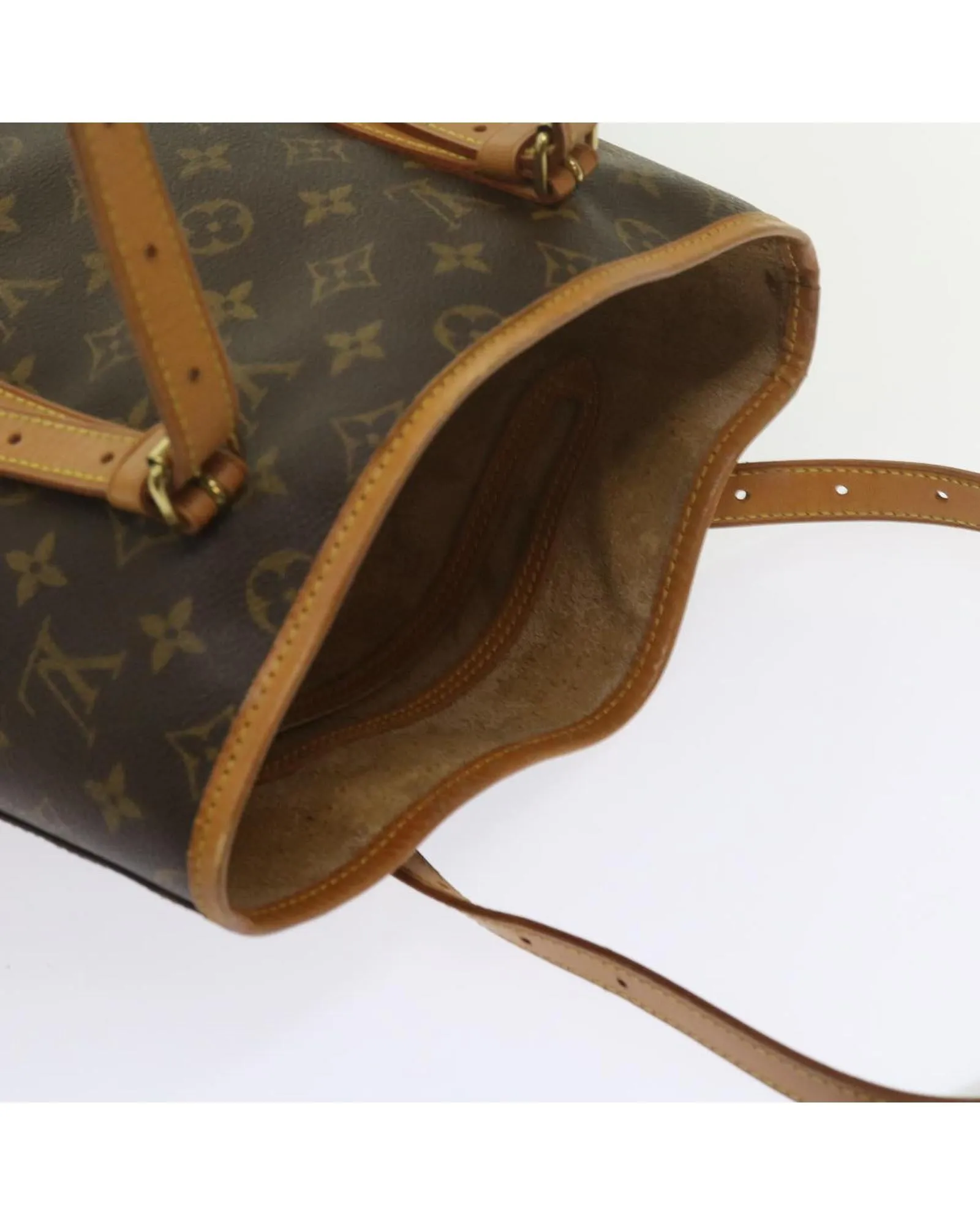 Monogram Canvas Bucket Bag