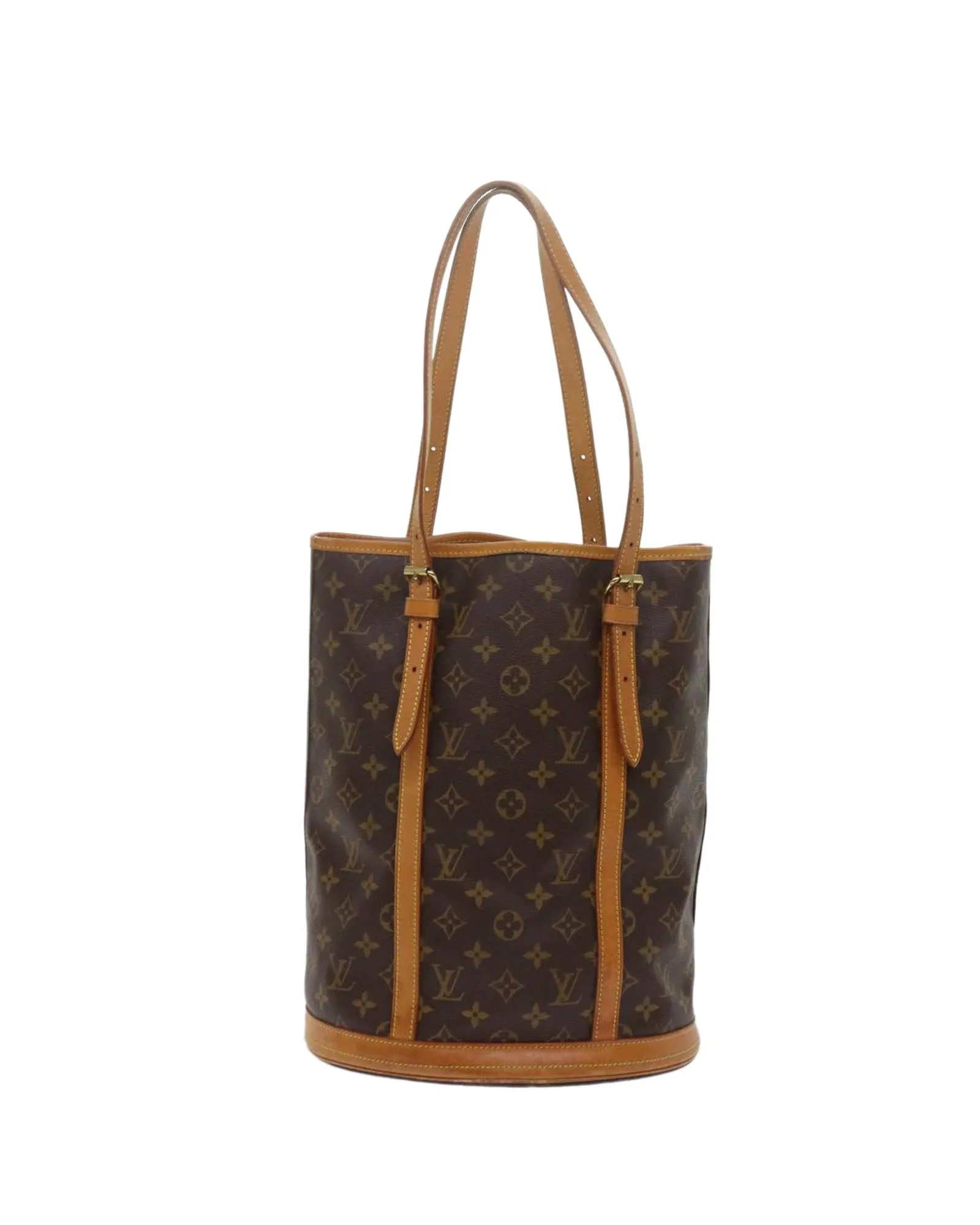 Monogram Canvas Bucket Bag
