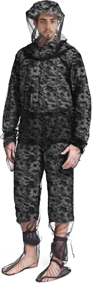 Mosquito Netting Insect Repellent Clothing Mosquito Bug Jacket Full Body Mosquito Net Suit Mosquito Shirt Proof Resistant
