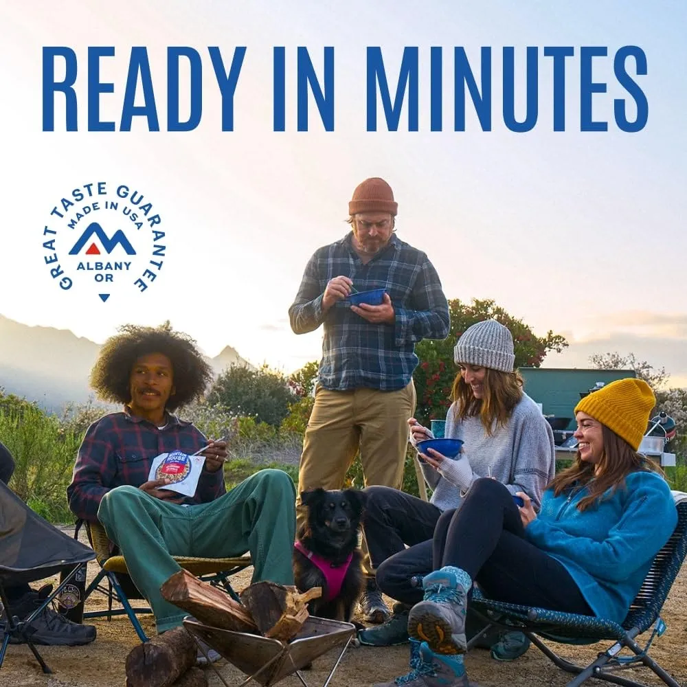 Mountain House Granola with Milk & Blueberries | Freeze Dried Backpacking & Camping Food | 6-Pack (0055450)