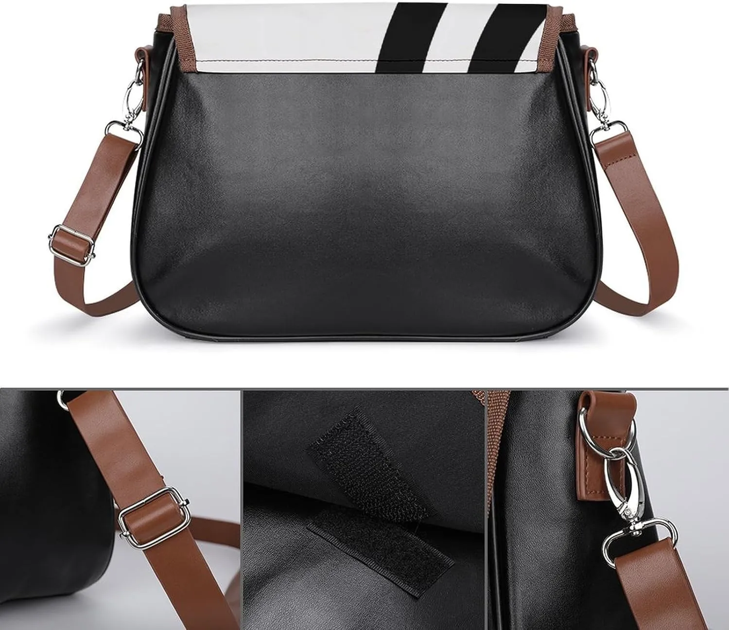 Mud Print Style Fashionable And Durable Portable Leather Shoulder Bag