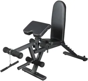 Multi-Purpose Adjustable Workout Utility Weight Bench for Full Body Upright, Incline, Decline, and Flat Exercise,Without Dumbbells, Professional Dumbbell Stool Fitness Chair
