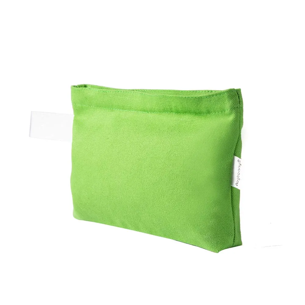Multi-purpose Cotton Canvas Zipper makeup Bag Pouch 4-pack
