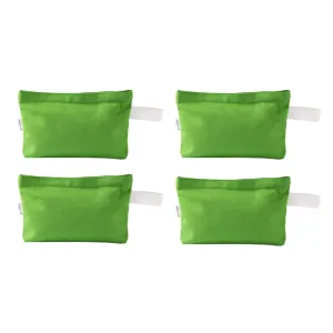 Multi-purpose Cotton Canvas Zipper makeup Bag Pouch 4-pack