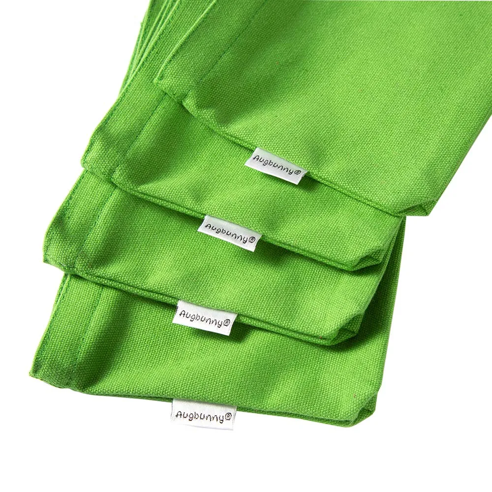 Multi-purpose Cotton Canvas Zipper makeup Bag Pouch 4-pack