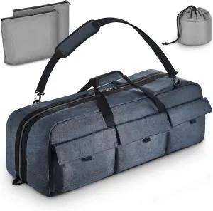 Multipurpose Telescope Bag – Shock-Absorbent Telescope Carrying Case with Adjustable Shoulder Strap and Extra Storage – Water Repellent (30 Inches) - Compatible with Celestron Telescope