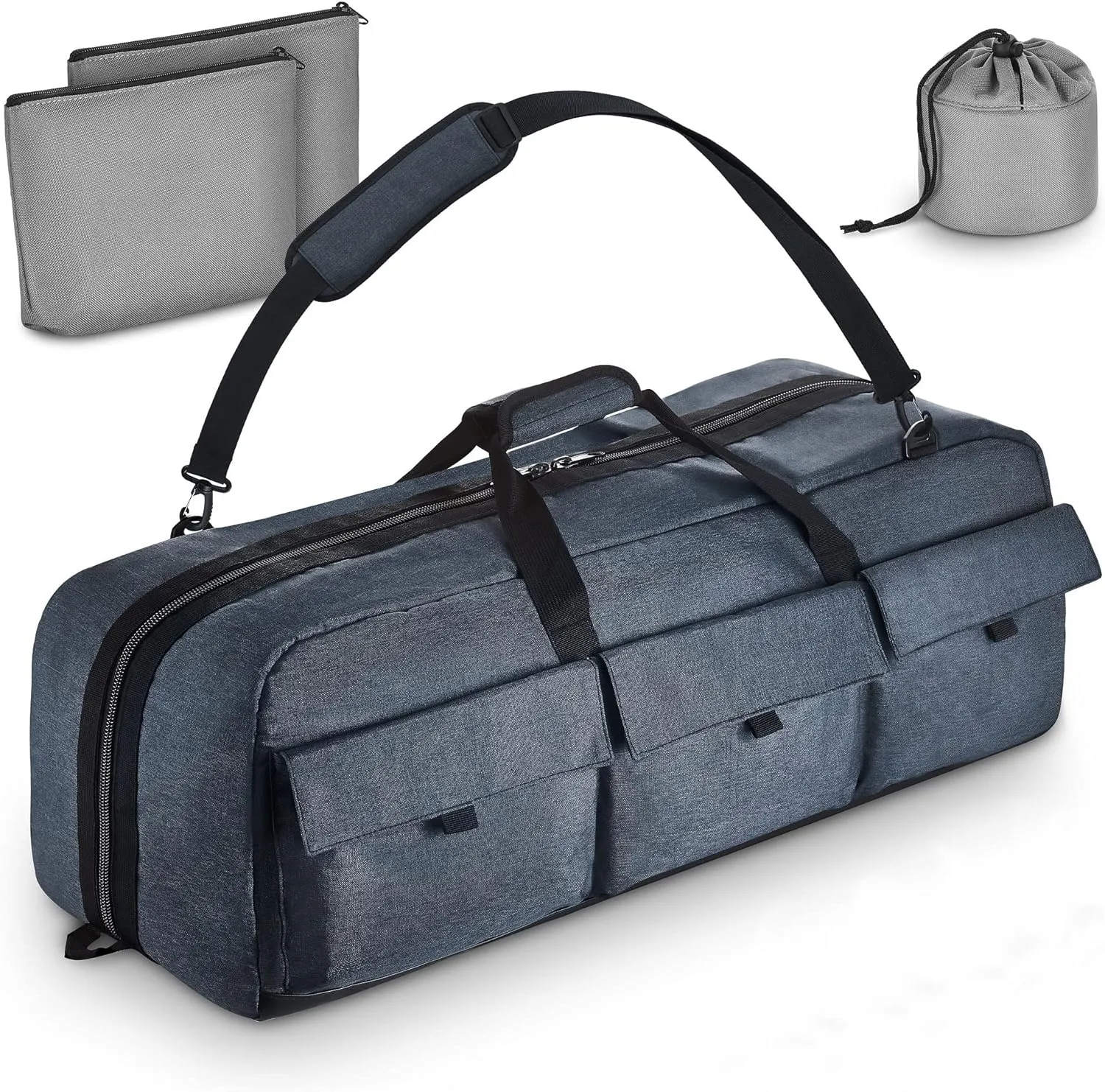 Multipurpose Telescope Bag – Shock-Absorbent Telescope Carrying Case with Adjustable Shoulder Strap and Extra Storage – Water Repellent (30 Inches) - Compatible with Celestron Telescope
